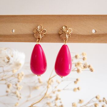 Boucles d'oreilles Capucine 16