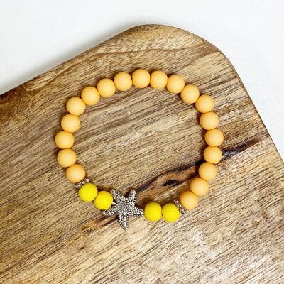 girls summer starfish bracelet