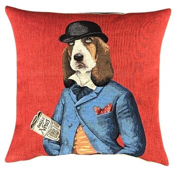 housse de coussin dandy basset