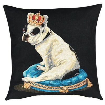 Kissenbezug königliche französische Bulldogge