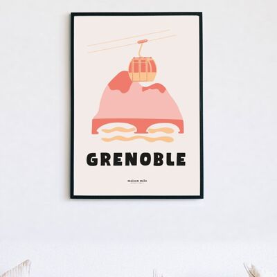 Grenoble-Plakat
