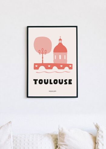 Affiche Toulouse
