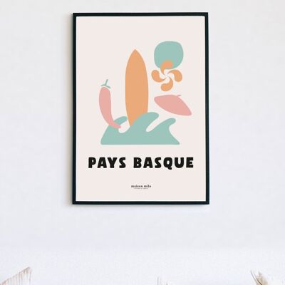 Affiche Pays Basque