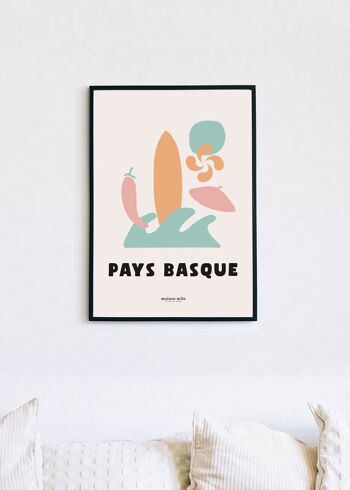 Affiche Pays Basque