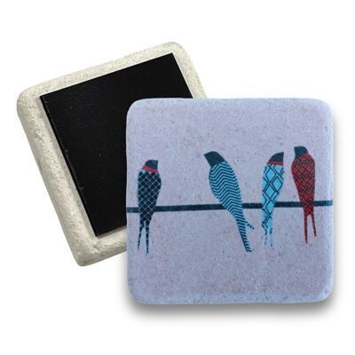 Magnet mini tile swallow quartet