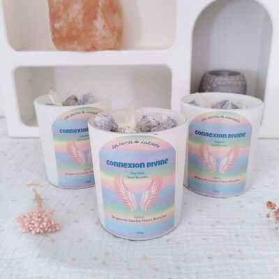 Divine Connection lithotherapy candle