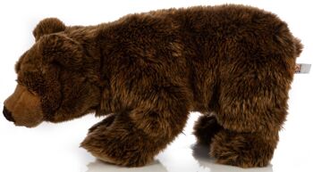 Grand ours brun, assis - 43 cm (longueur) - Mots clés : animal de la forêt, ours, peluche, peluche, peluche, peluche 3