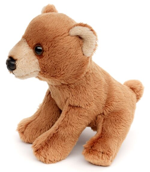 Braunbär Plushie - 13 cm (Länge) - Keywords: Waldtier, Bär, Plüsch, Plüschtier, Stofftier, Kuscheltier