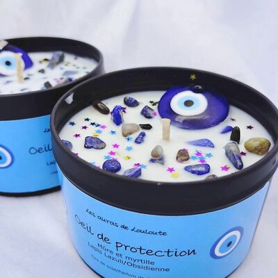 Lithotherapy candle Eye of protection