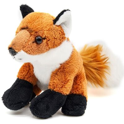 Peluche volpe - 13 cm (altezza) - Parole chiave: animale della foresta, volpe rossa, peluche, peluche, animale di peluche, peluche