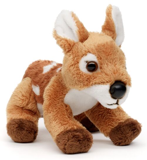 Rehkitz Plushie - 15 cm (Länge) - Keywords: Waldtier, Reh, Plüsch, Plüschtier, Stofftier, Kuscheltier