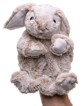 Marionnette lapin - 24 cm (hauteur) - Mots clés : animal de la forêt, lapin, peluche, peluche, peluche, peluche 1