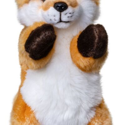 Handpuppe Rotfuchs klassisch - 28 cm (Höhe) - Keywords: Waldtier, Fuchs, Plüsch, Plüschtier, Stofftier, Kuscheltier