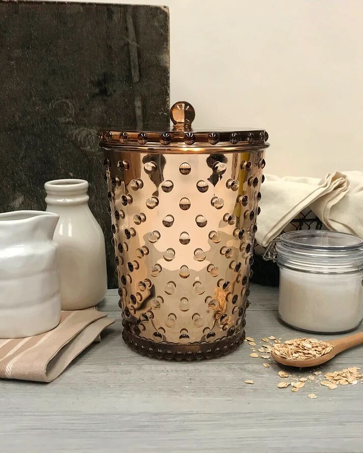 Simpatico Grande Sweet Oatmeal #54 Hobnail Candle 50oz