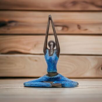 Sculpture en bronze yoga "Adeline" | par Hamidou | différentes couleurs et tailles 4