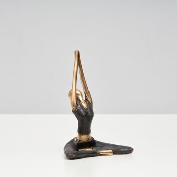 Sculpture en bronze yoga "Adeline" | par Hamidou | différentes couleurs et tailles 9