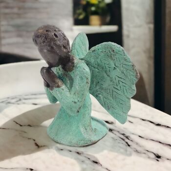 "Petit ange" de Hamidou | Petit ange en bronze | Unique du Burkina Faso 2