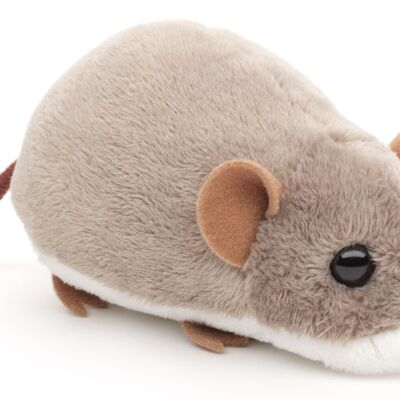 Mouse Plushie - 14 cm (length) - Keywords: forest animal, plush, plush toy, stuffed animal, cuddly toy