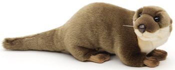 Loutre, debout - 45 cm (longueur) - Mots clés : animal forestier, animal aquatique, peluche, peluche, peluche, peluche 1