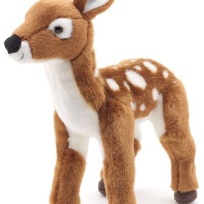 Fawn, standing - 29 cm (height) - Keywords: forest animal, deer, plush, plush toy, stuffed animal, cuddly toy