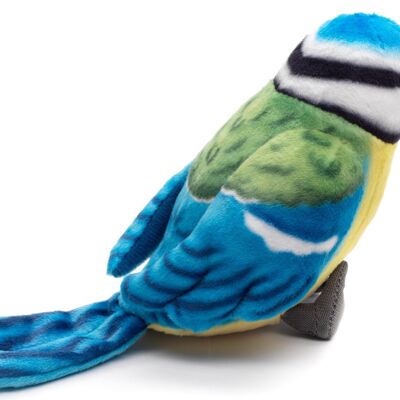 Blue tit - 10 cm (height) - Keywords: bird, garden bird, plush, plush toy, stuffed animal, cuddly toy