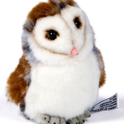 Barn Owl Plushie - 12 cm (height) - Keywords: bird, owl, forest animal, plush, plush toy, stuffed animal, cuddly toy