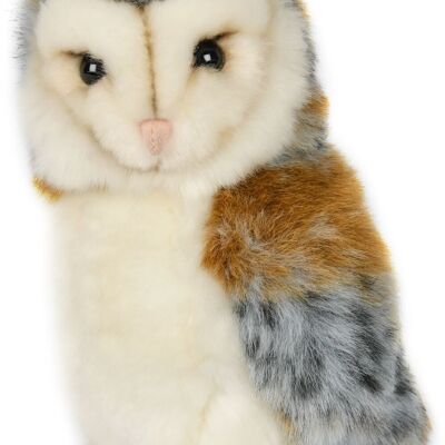 Barn owl (small) - 17 cm (height) - Keywords: bird, owl, forest animal, plush, plush toy, stuffed toy, cuddly toy