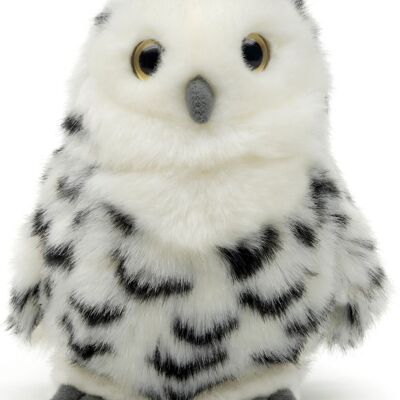 Civetta delle nevi - 17 cm (altezza) - Parole chiave: uccello, gufo, animale della foresta, peluche, peluche, animale di peluche, peluche