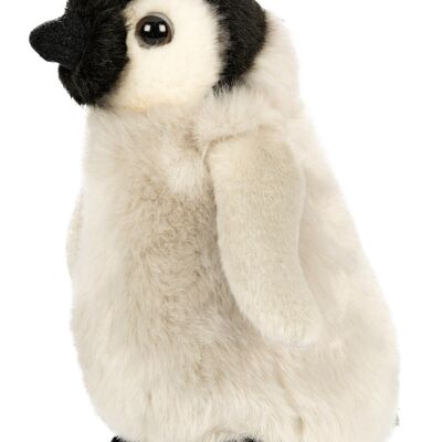 Bébé pingouin - 19 cm (hauteur) - Mots clés : oiseau, pingouin, animal sauvage exotique, peluche, peluche, peluche, peluche