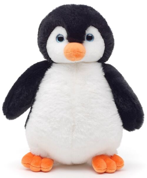 Pinguin mit Glitzeraugen - 22 cm (Höhe) - Keywords: Vogel, Pinguin, exotisches Wildtier, Plüsch, Plüschtier, Stofftier, Kuscheltier