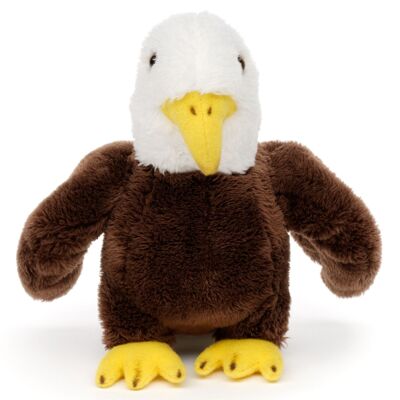 Peluche pygargue à tête blanche - 12 cm (hauteur) - Mots clés : oiseau, aigle, peluche, peluche, peluche, peluche