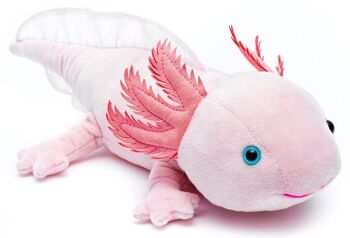 Original Uni-Toys Axolotl (rose) - 32 cm (longueur) - Mots clés : animal aquatique, peluche, peluche, peluche, peluche 2