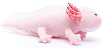 Original Uni-Toys Axolotl (rose) - 32 cm (longueur) - Mots clés : animal aquatique, peluche, peluche, peluche, peluche 3