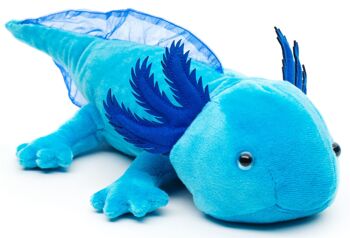 Original Uni-Toys Axolotl (bleu) - 32 cm (longueur) - Mots clés : animal aquatique, peluche, peluche, peluche, peluche 2