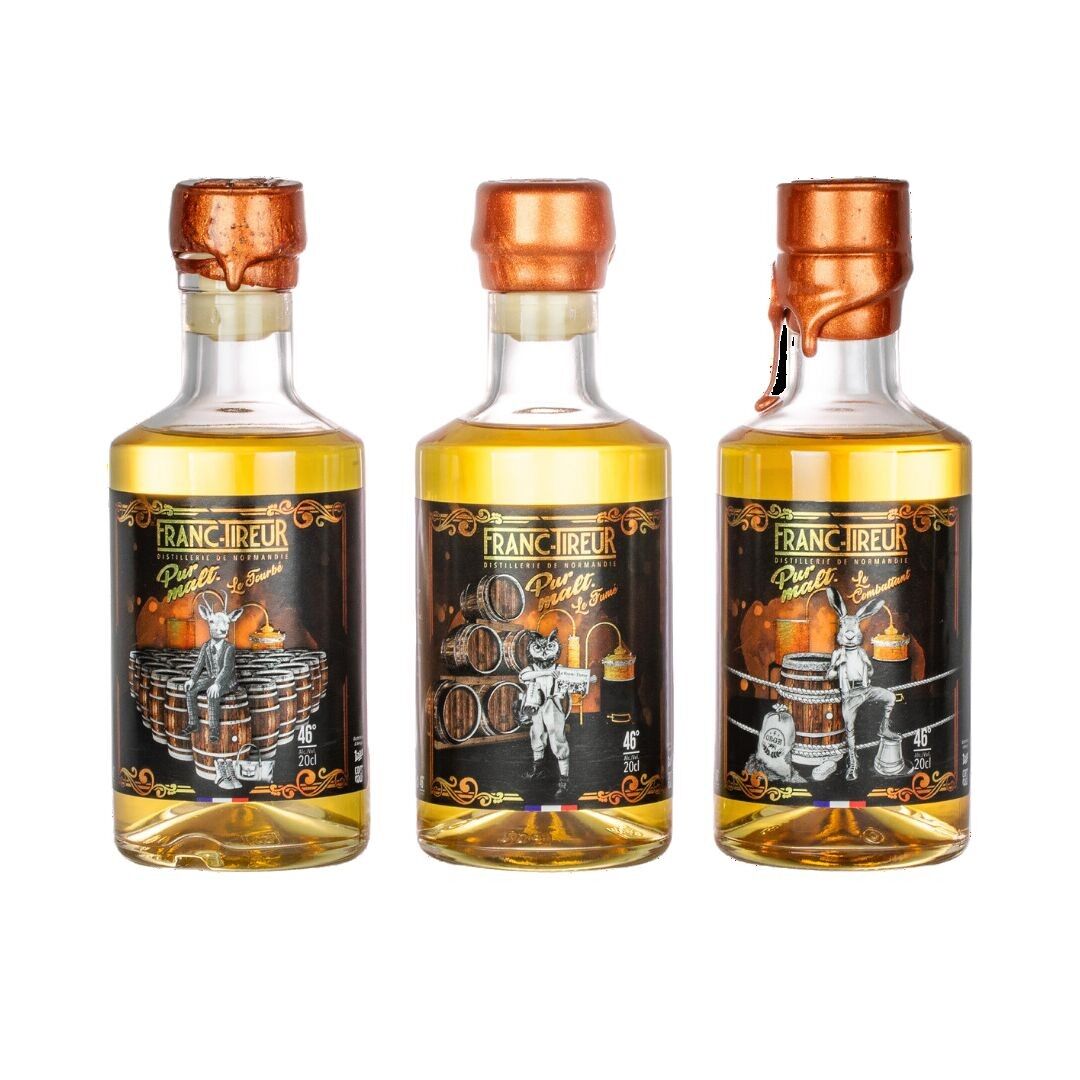 'Pure Malt' tasting box 3x20cl 46°