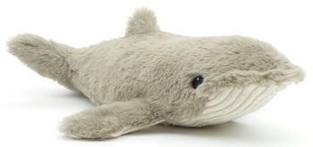 Baleine à bosse - 'Uni-Toys Eco-Line' - Matière 100% recyclée - 26 cm (longueur) - Mots clés : animal aquatique, baleine, peluche, peluche, peluche, peluche 1