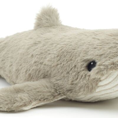 Humpback whale - 'Uni-Toys Eco-Line' - 100% recycled material - 26 cm (length) - Keywords: aquatic animal, whale, plush, plush toy, stuffed animal, cuddly toy