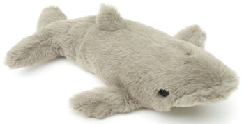 Baleine à bosse - 'Uni-Toys Eco-Line' - Matière 100% recyclée - 26 cm (longueur) - Mots clés : animal aquatique, baleine, peluche, peluche, peluche, peluche 3