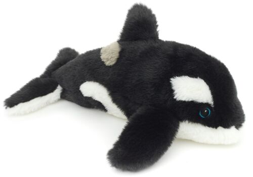 Orca - 'Uni-Toys Eco-Line' - 100 % recyceltes Material - 25 cm (Länge) - Keywords: Wassertier, Wal, Plüsch, Plüschtier, Stofftier, Kuscheltier