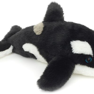 Orca - 'Uni-Toys Eco-Line' - 100% material reciclado - 25 cm (largo) - Palabras clave: animal acuático, ballena, peluche, peluche, peluche, peluche