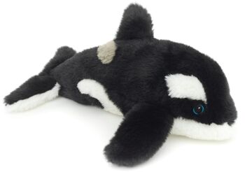 Orca - 'Uni-Toys Eco-Line' - Matériau 100% recyclé - 25 cm (longueur) - Mots clés : animal aquatique, baleine, peluche, peluche, peluche, peluche 1