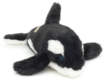Orca - 'Uni-Toys Eco-Line' - Matériau 100% recyclé - 25 cm (longueur) - Mots clés : animal aquatique, baleine, peluche, peluche, peluche, peluche 4