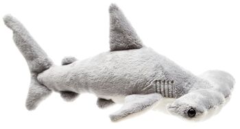 Requin marteau - 26 cm (longueur) - Mots clés : animal aquatique, requin, baleine, peluche, peluche, peluche, peluche 3
