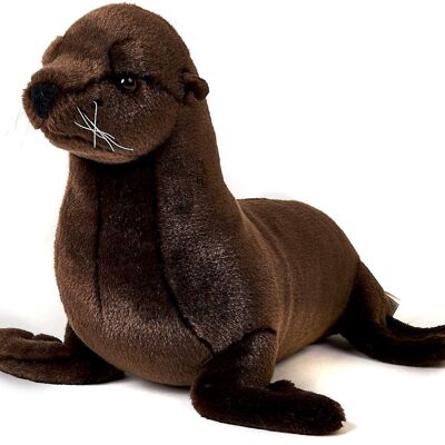 León marino marrón - 45 cm (largo) - Palabras clave: animal acuático, foca, foca, peluche, peluche, peluche, peluche
