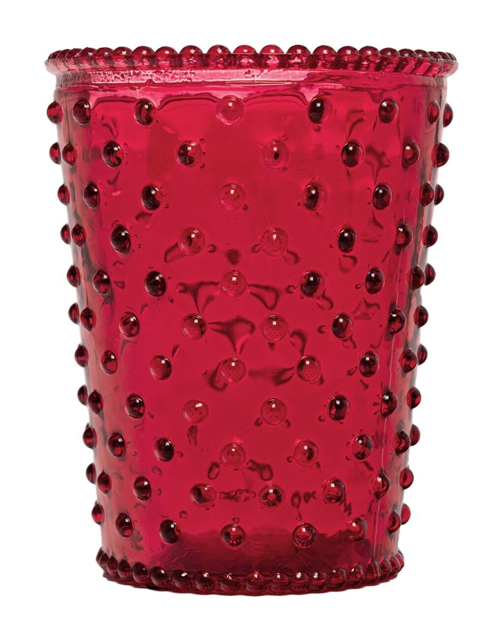 Simpatico Hobnail Glaskerze #282 Drachenfrucht