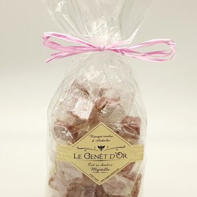 NOUGAT FROM ARDECHE BLUEBERRY BAG 200G
