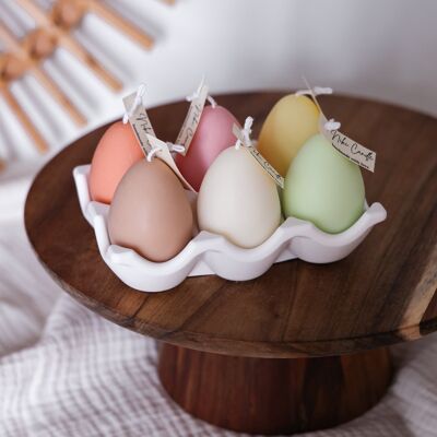 Easter egg candle small