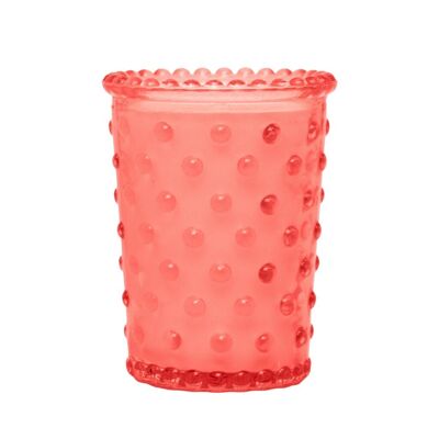 Simpatico Watermelon Basil Hobnail Votive