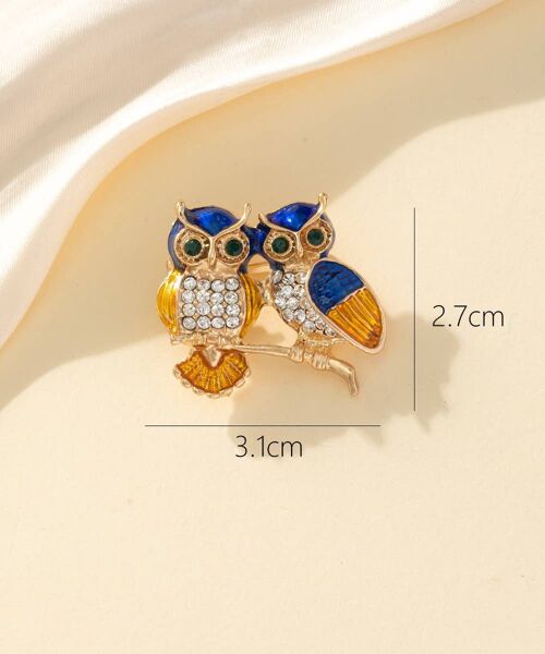 Broche Fantaisie Hibou 23PEBRO023