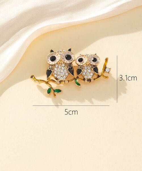 Broche Fantaisie Hibou 23PEBRO024